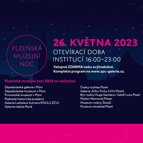 Plzeňská muzejní noc 2023