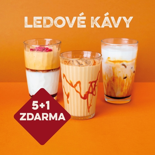 Letní akce CrossCafe na ledové kávy