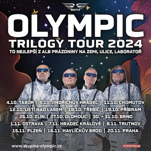 Olympic Trilogy Tour Podzim 2024