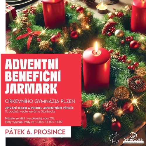 Adventní benefiční jarmark v OC Plzeň Plaza